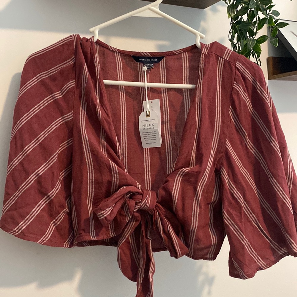 Brand New American Eagle Tie Top